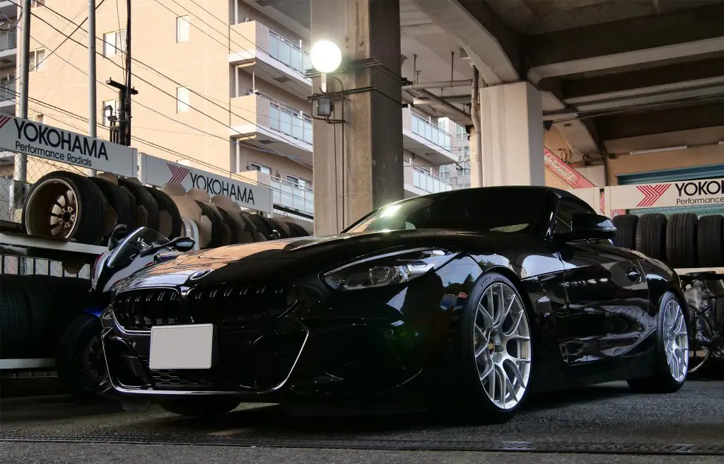 首を長くして待っても価値ある1本。BMW Z4に BBS RE-V7をセットしま