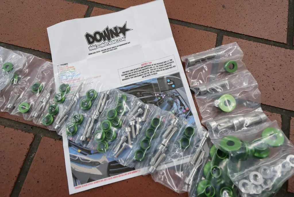 アメリカ発のドレスアップボルトブランド「Downstar」でBMWのエンジン