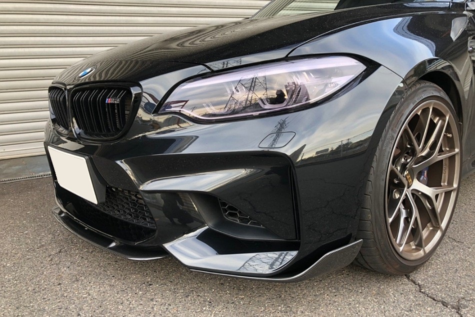 BMW M2 F87 純正 M performance サイドスプリッター