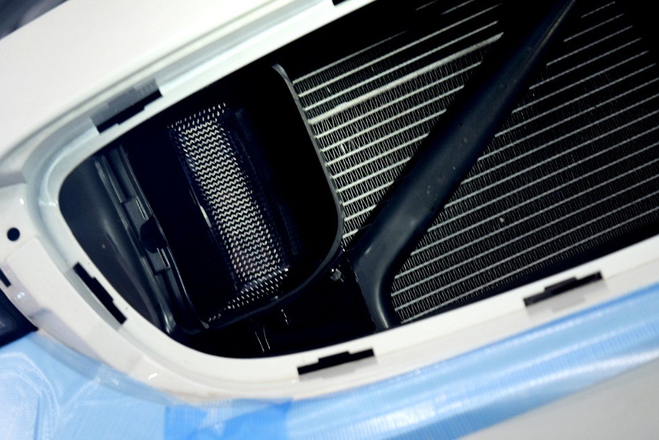 RAM AIR SYSTEM キドニーグリル内