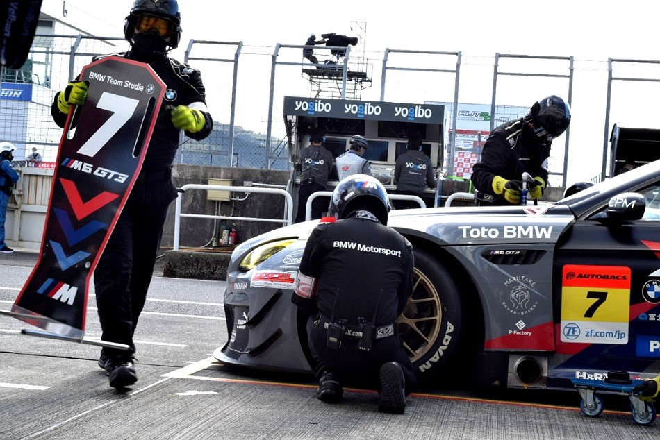 SUPERGT第6戦オートポリス予選Q1中
