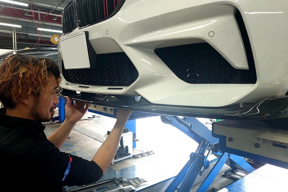 3DDesignフロントリップスポイラー