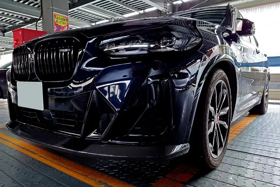 BMW G01用maxton design フロントスポイラー