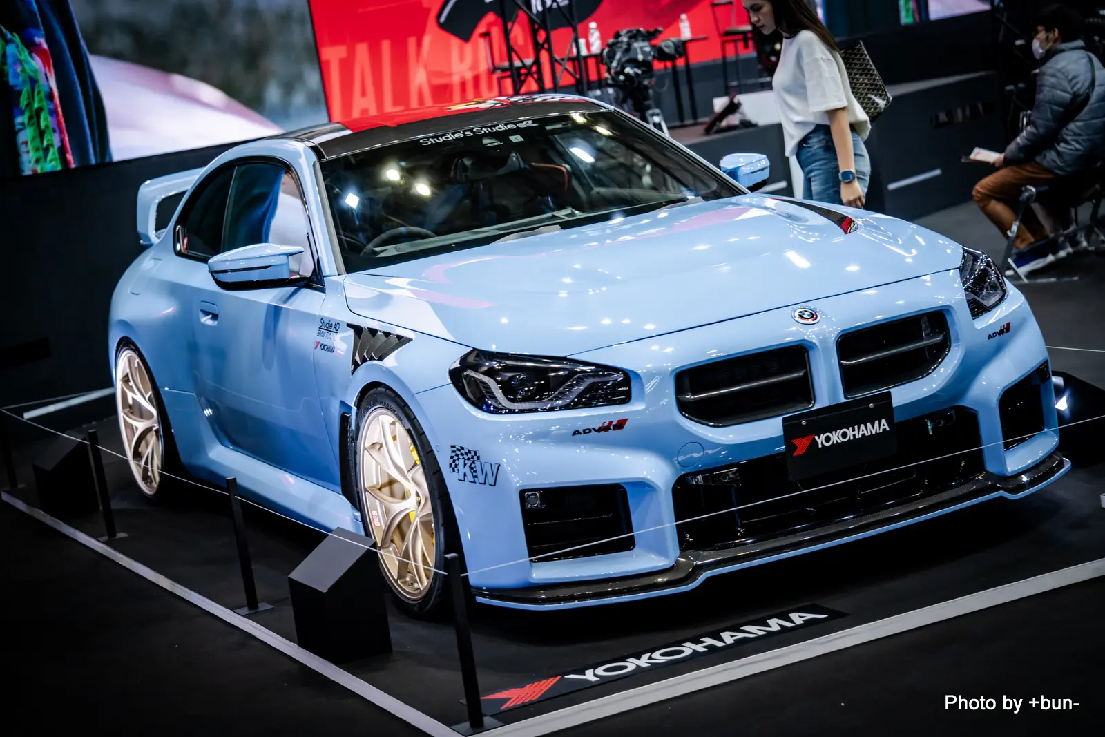 東京オートサロン2024yでのBMW G87M2デモカーの勇姿♪ARAFでピカピカ