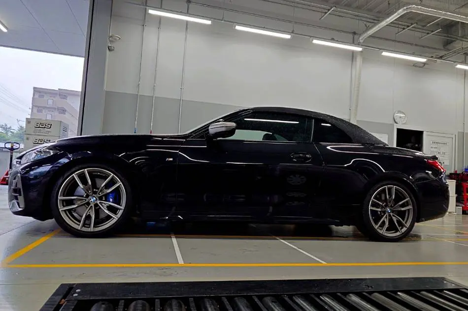 ACSCHNITZERスプリングでBMW純正ダンパーを活かしながら程良い
