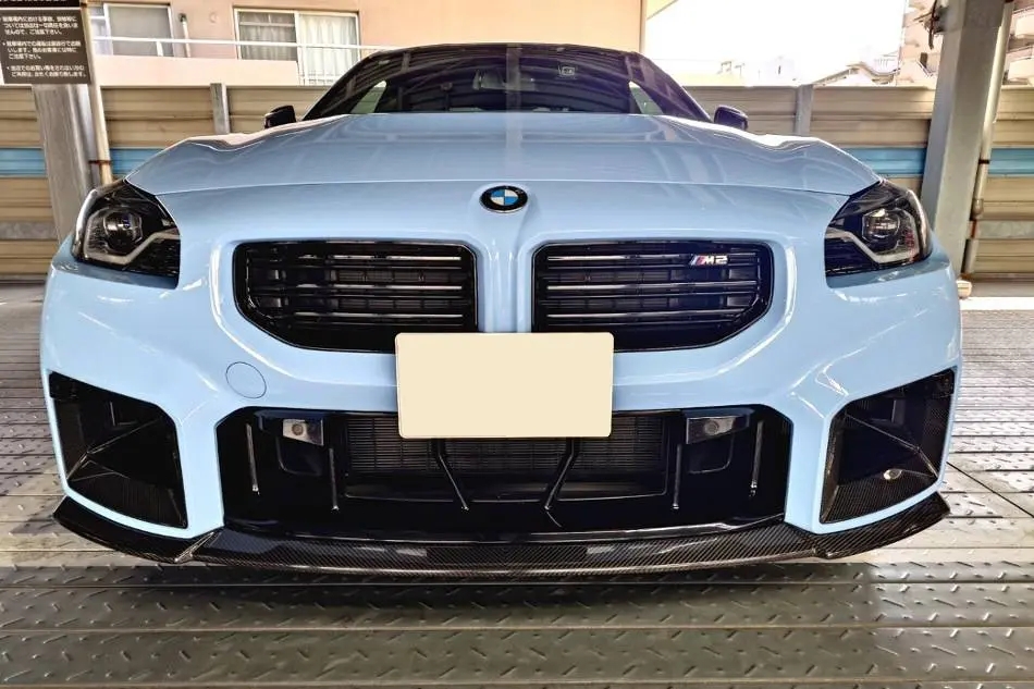 BMW G87M2へend.ccフロントスポイラーをお取付けしました♪ | Studie