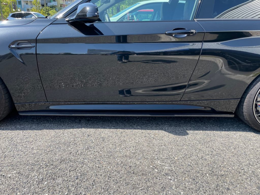 F87LCI M2 Competitionへ 3D Design サイドスカートも装着です!