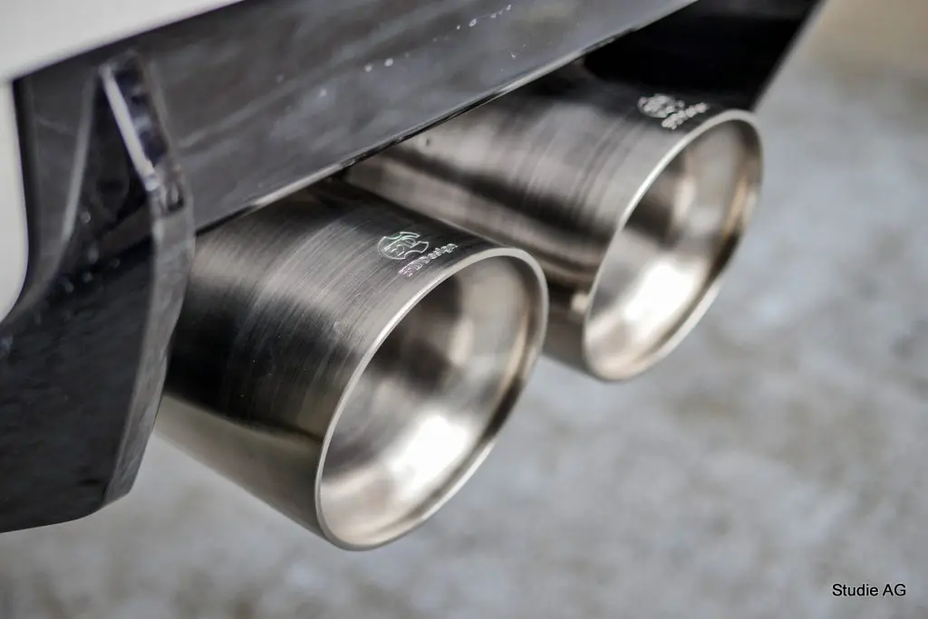 New！3D Design Tail End finisher Stainless VerをBMW G87 M2に(^_-)