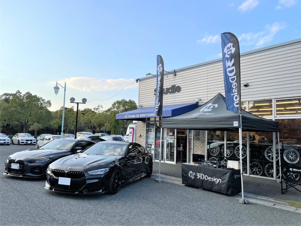 お天気も絶好調!Made in JAPAN BMW チューナー、3D DesignイベントDAY 1(^_^)
