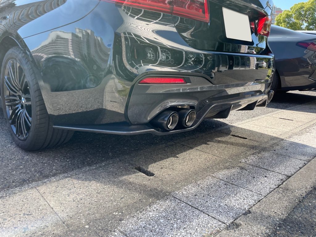 BMW G30 530iと3D Designマフラー&ディフューザー!