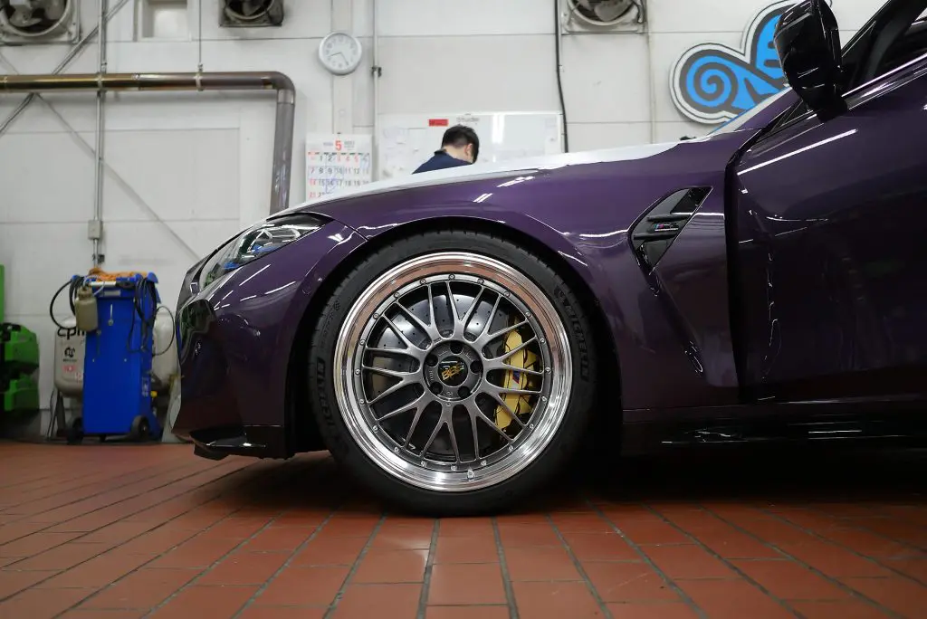 超特価 訳ありBBS高級アルミ1本のみ早い者勝ち 希少サイズ 鍛造】BBS RS-GT RS915H 18in 7.5J+40 PCD108 ZEETEX