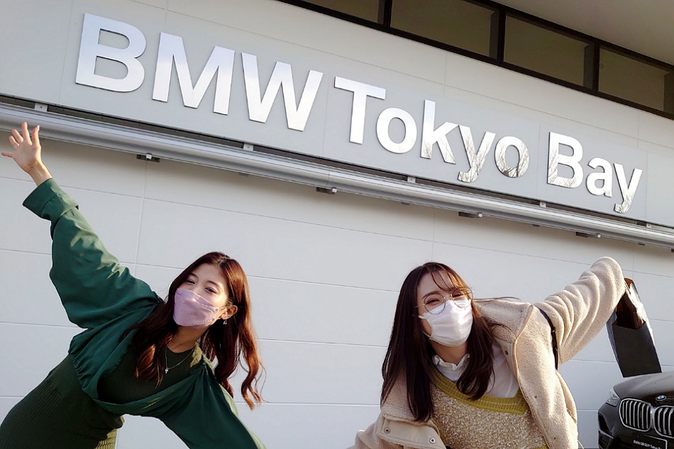 BMWTokyoBayにて