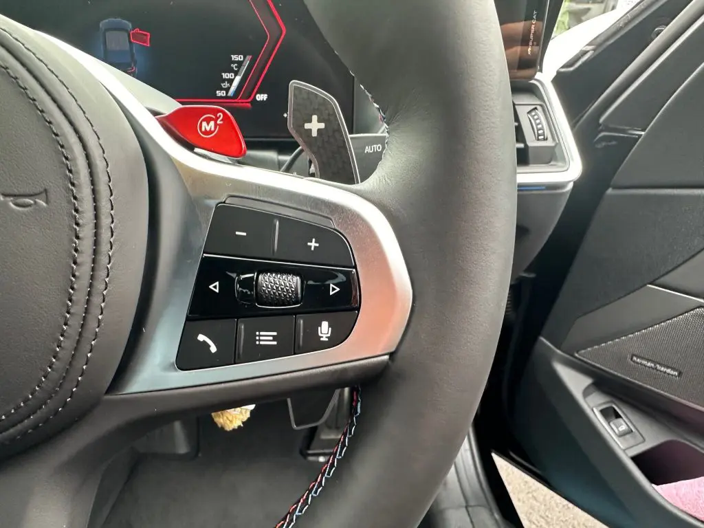 爽快なキレ!JQWerksのマグネティックパドルシフターをBMW G80 爽快なキレ!JQWerksのマグネティックパドルシフターをBMW G80