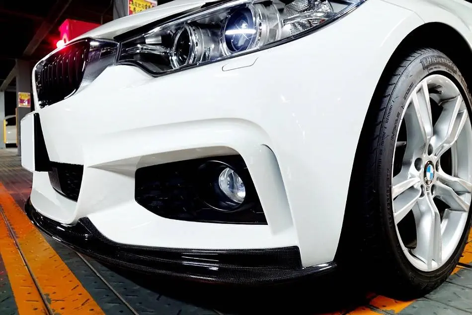 BMW F36へ3DDesignフロントリップスポイラーお取付しました BMW F36へ3DDesignフロントリップスポイラーお取付しました