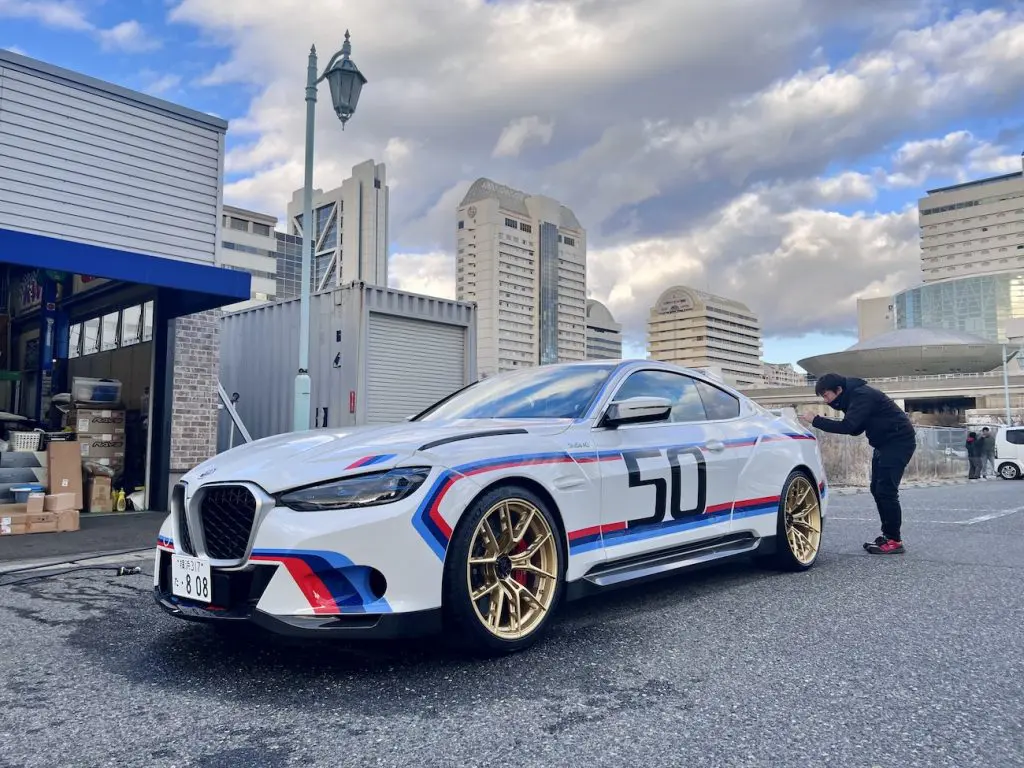 BMW - GC-288 BMW3.0 CSL限定版画 直筆サイン額装済○作家 平右