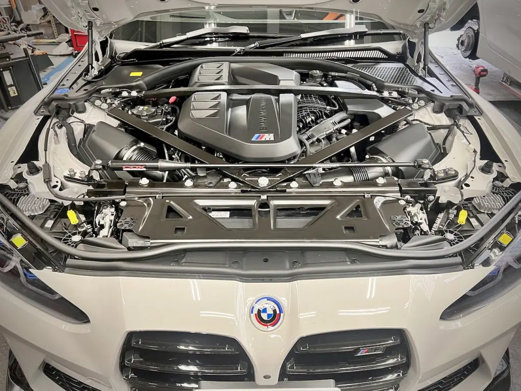 BMW G80M3モデル車用ボディダンパーが大人気！この効果はホントに凄い