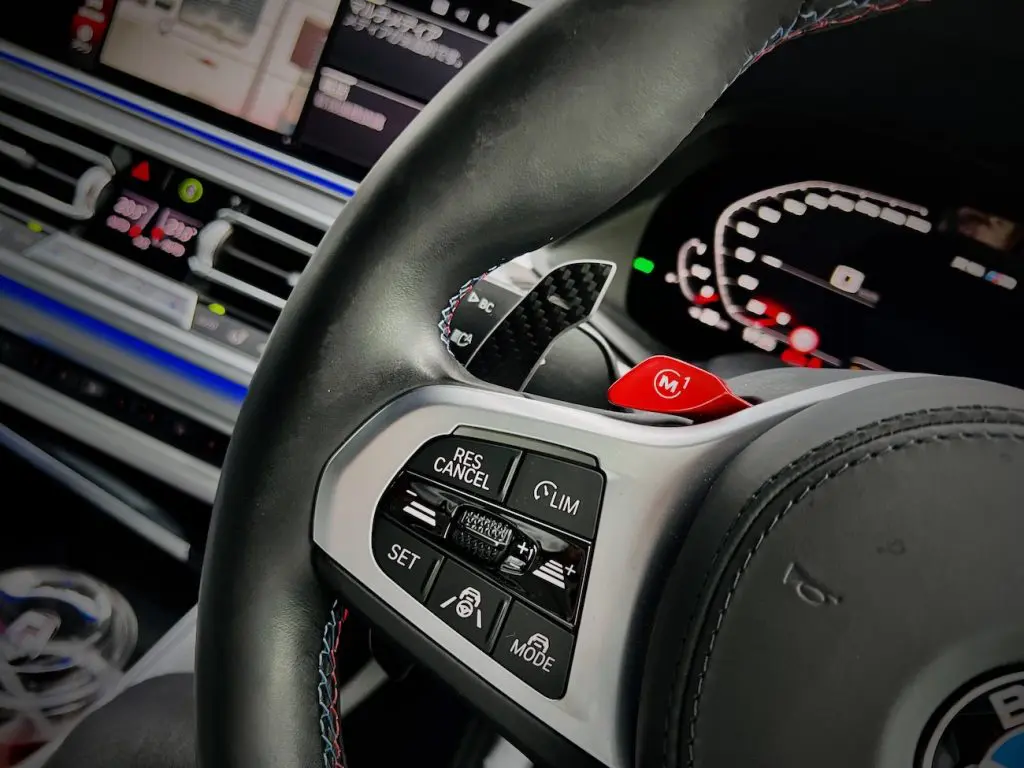 Carbon Paddle Shift for BMW / core obj select