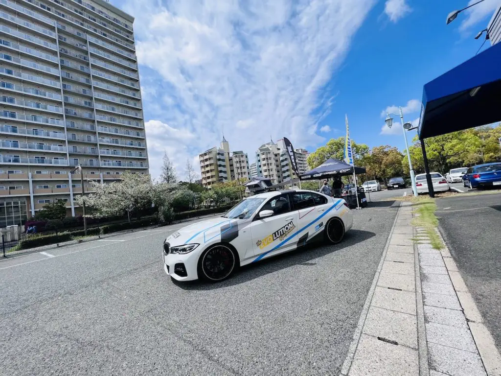 EibachプロストリートS車高調整キットをG26グランクーペに装着 EibachプロストリートS車高調整キットをG26グランクーペに装着