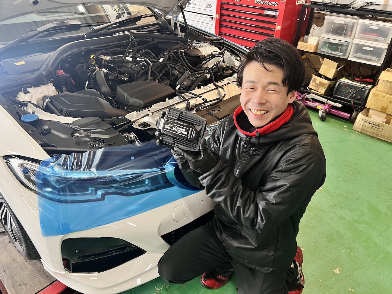 BMWターボエンジンのBoost UPするなら、安心安全確実UPなSTP3でキマリ