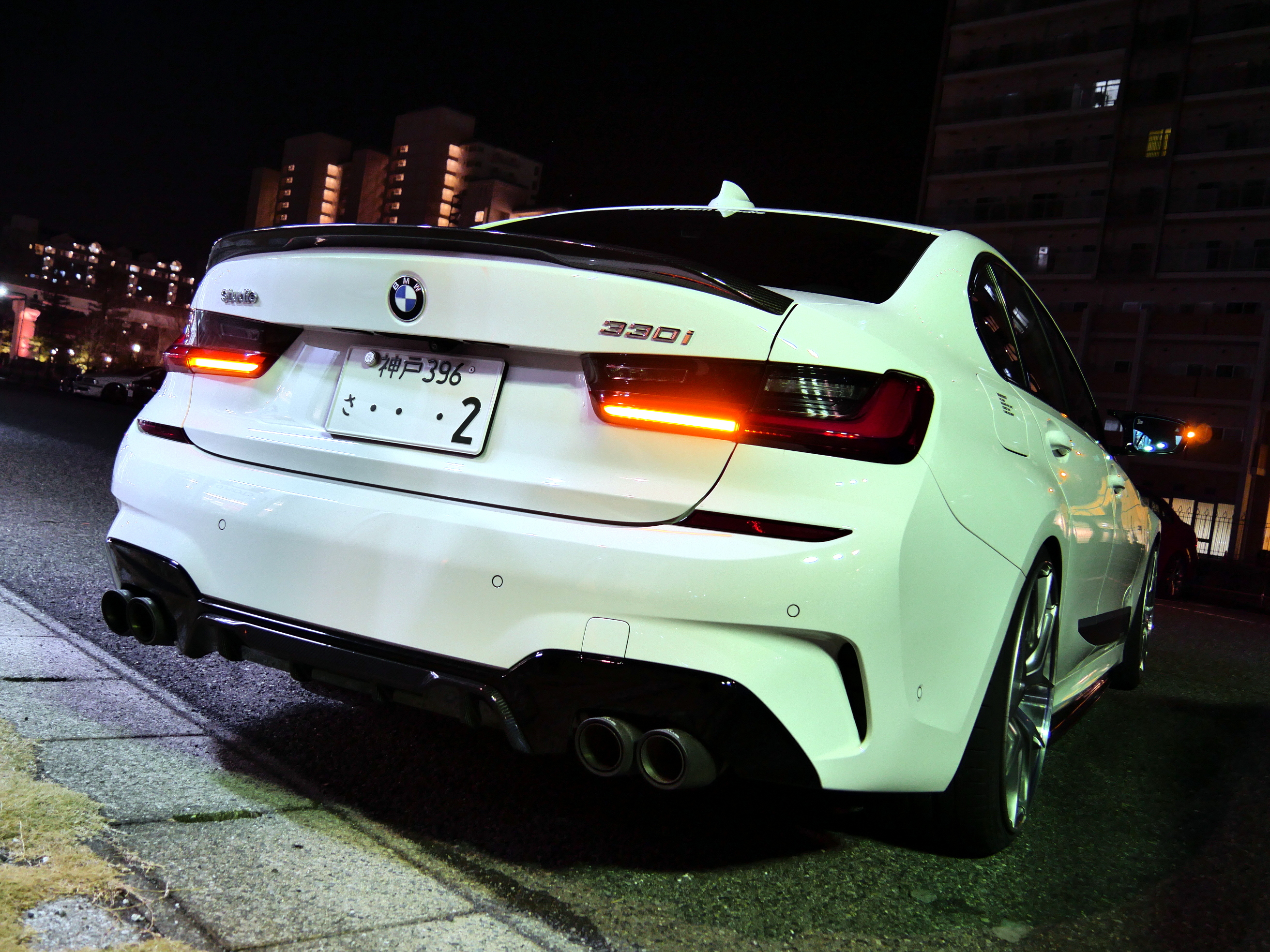 BMW 現行3シリーズ！G20/21のリアウィンカーも流しちゃいましょ(^_-)