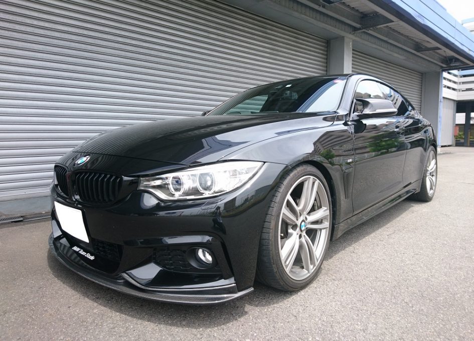 名古屋店 Iさん ブラック ブラックなbmw4シリーズ F36 着々とカスタム進行中です Studie スタディ