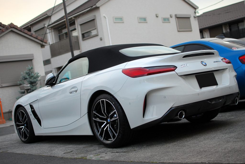 F様からオーダーいただいたBMW Z4（G29）が入庫！ご納車前にアレとかアレ付けちゃいます^_^ | Studie[スタディ]