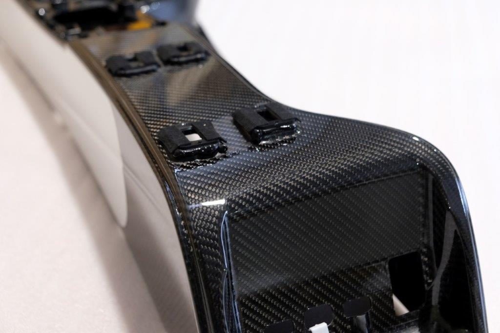 Studie LightWeight Carbon-fiber centre console