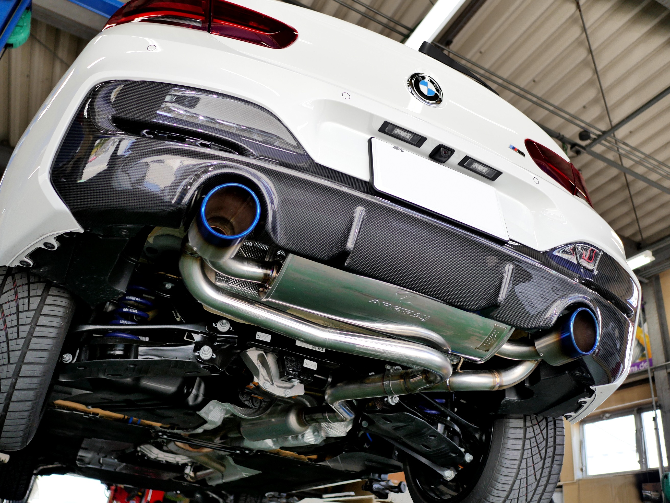 BMW E91 アーキュレー 出口チタンマフラー BMW E90 E91 E92 3シリーズ 335i アーキュレー マフラー - メルカリ