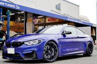 BMW F82 M4 Competition Individual サンマリノブルー RAYS VOLK Racing G025 DB/C Limited 20インチ