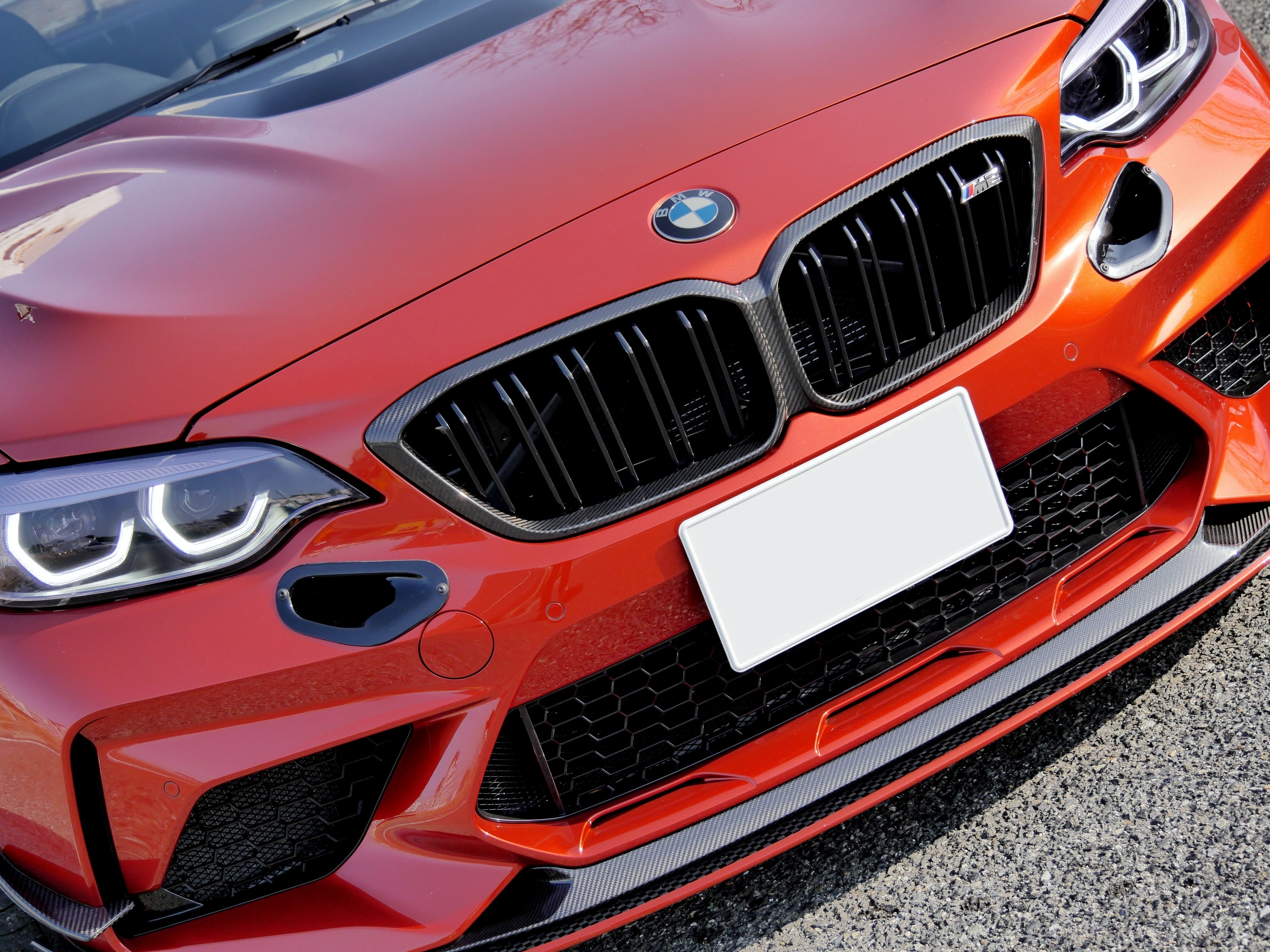 BMW Motorsport F87M2CS RacingのパーツをM2 Competitionに流用(^_-) BMW Motorsport F87M2CS RacingのパーツをM2 Competitionに流用(^_-)