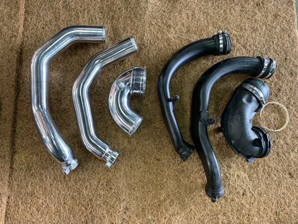 530PSなBMWへと変身♪F87M2competitionへインタークーラー系統 530PSなBMWへと変身♪F87M2competitionへインタークーラー系統