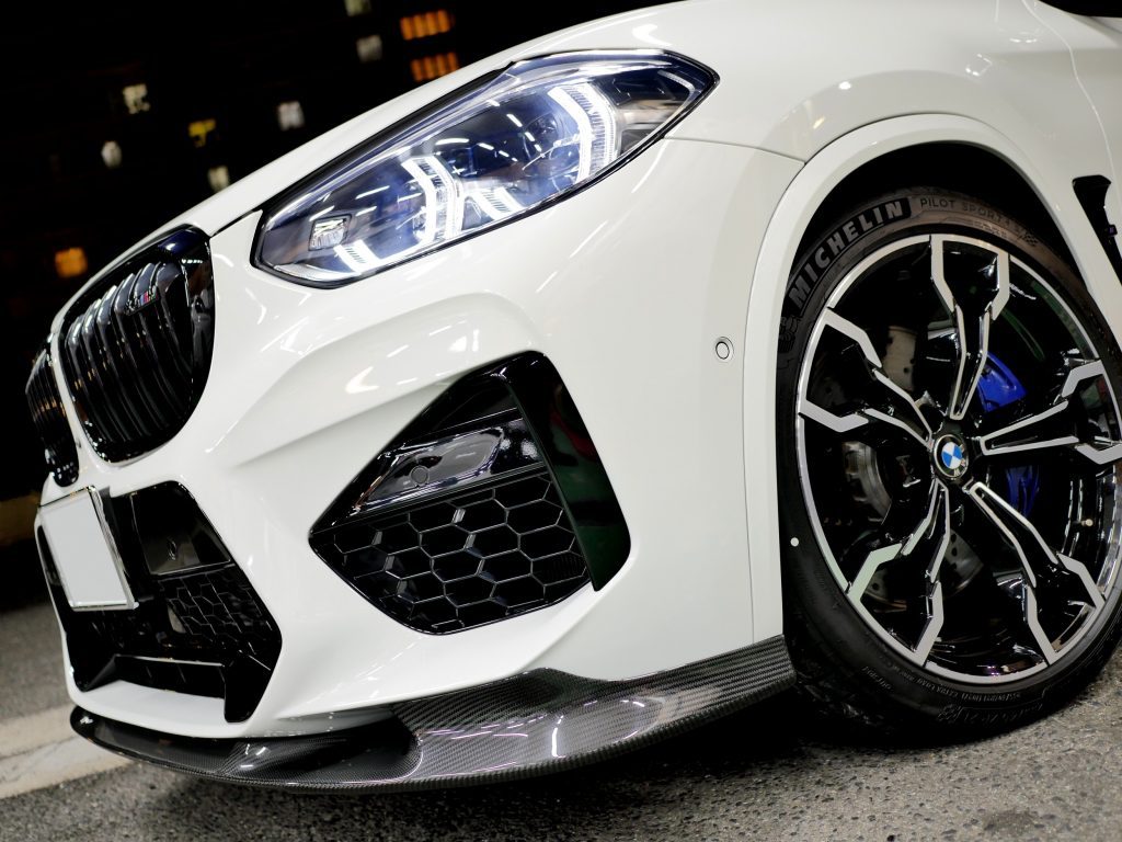 BMWM3CS純正カーボンリップ左右 3D Designカーボンリップスポイラー for F97/X3M＆F98X4M | Studie