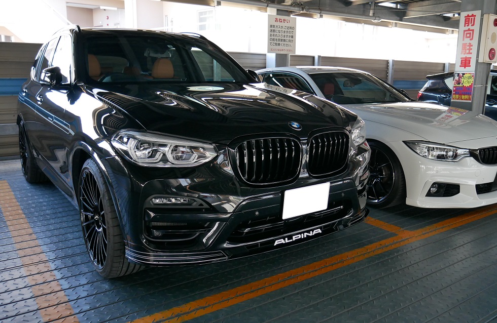 ナイスな面構えに変身したALPINA XD3(G01)