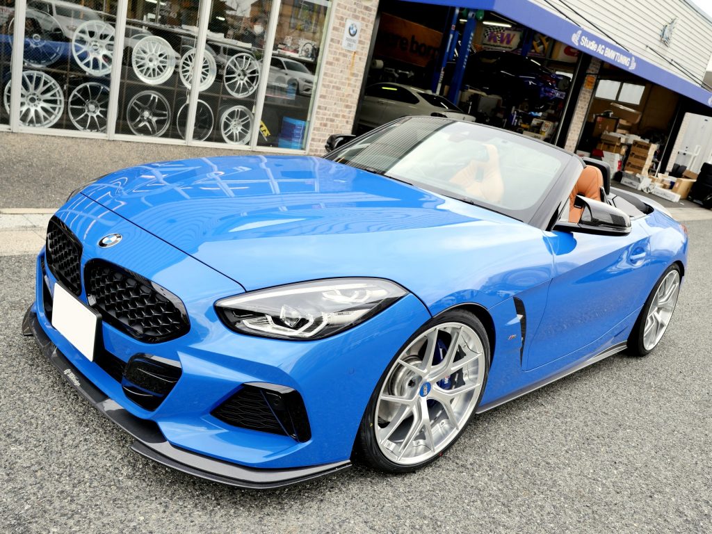 BMW G29 Z4 M40i マットブラックフルラッピング