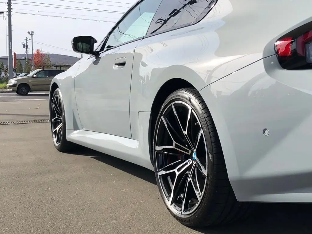 早速 BMW G87 M2 ローダウン♪ 在庫有りで即対応可能です！ | Studie