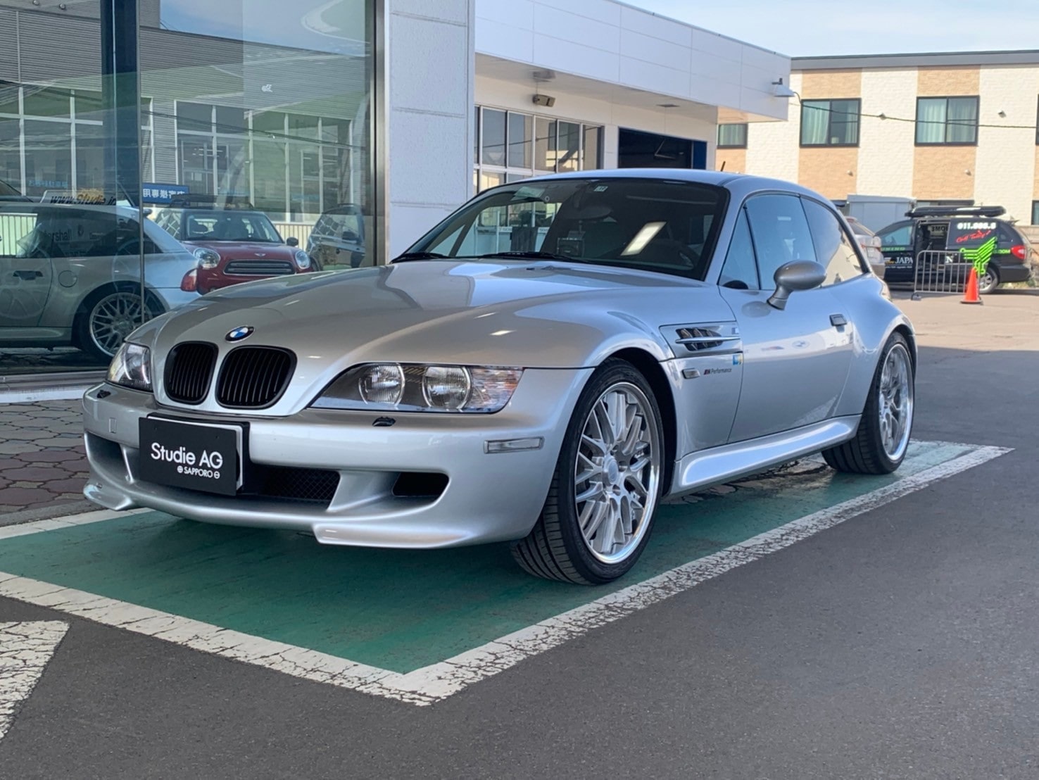 BMW E40 Z3 M COUPEが吠える！グループエム ラムエアシステム