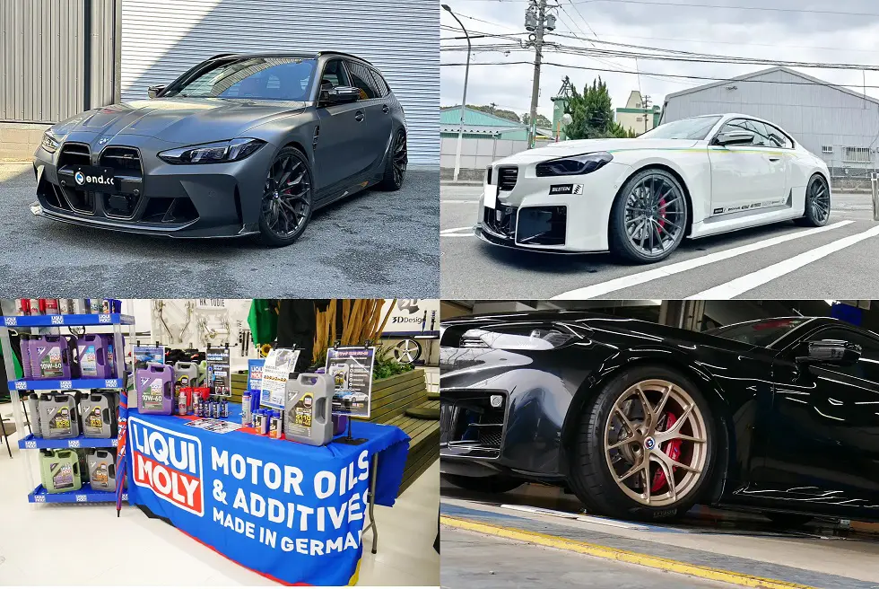 明日・明後日もスタディ名古屋店にてBMW&MINIのカスタムパーツ 明日・明後日もスタディ名古屋店にてBMW&MINIのカスタムパーツ