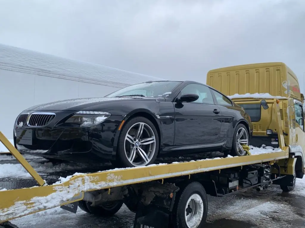 大陸からE63 M6 6MT 札幌到着！吠えろBMW V10♪並行輸入も Studie CAR