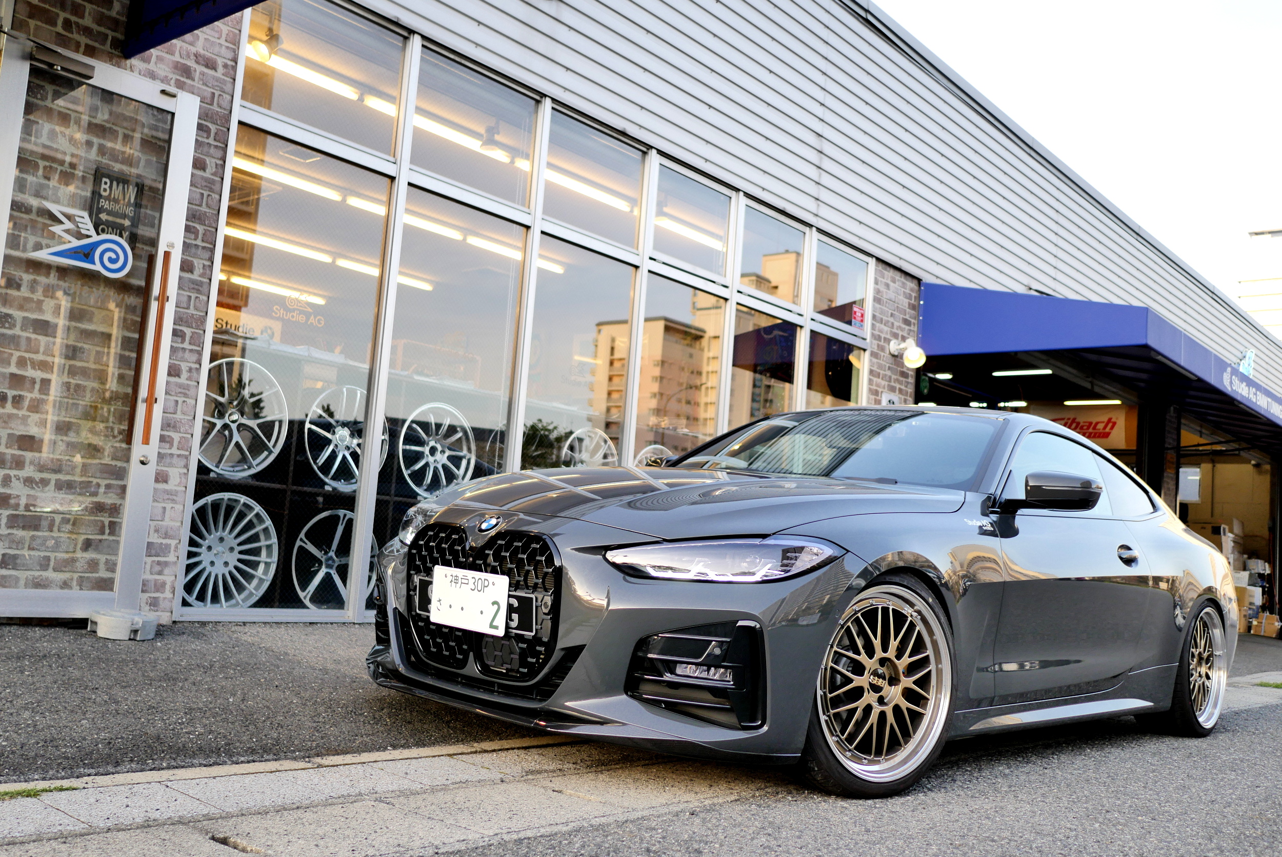 BMW4シリーズ！G22/23 Mスポーツ用のNew MPP（M PERFORMANCE Parts）が