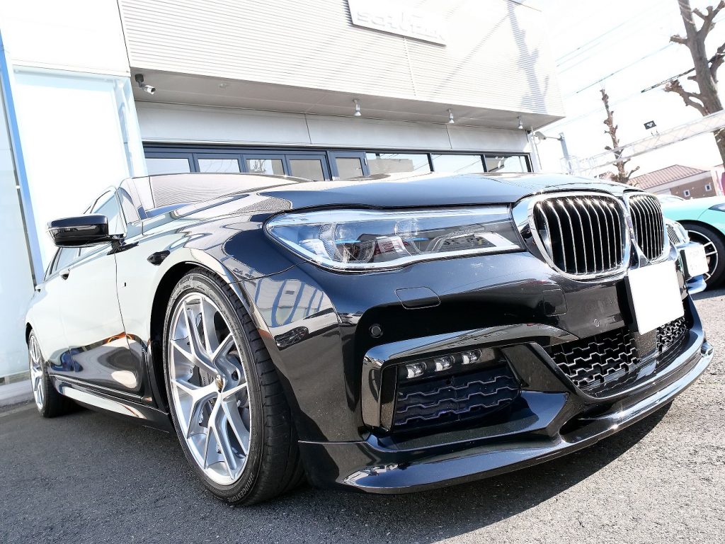 BMW G11/7seriesにBBS JAPANホイールと3D Designエアロを装着 ...