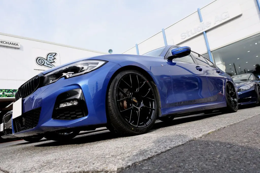 BMW G20/3シリーズにBBS RE-V7のブラックホイールが素敵すぎる^_