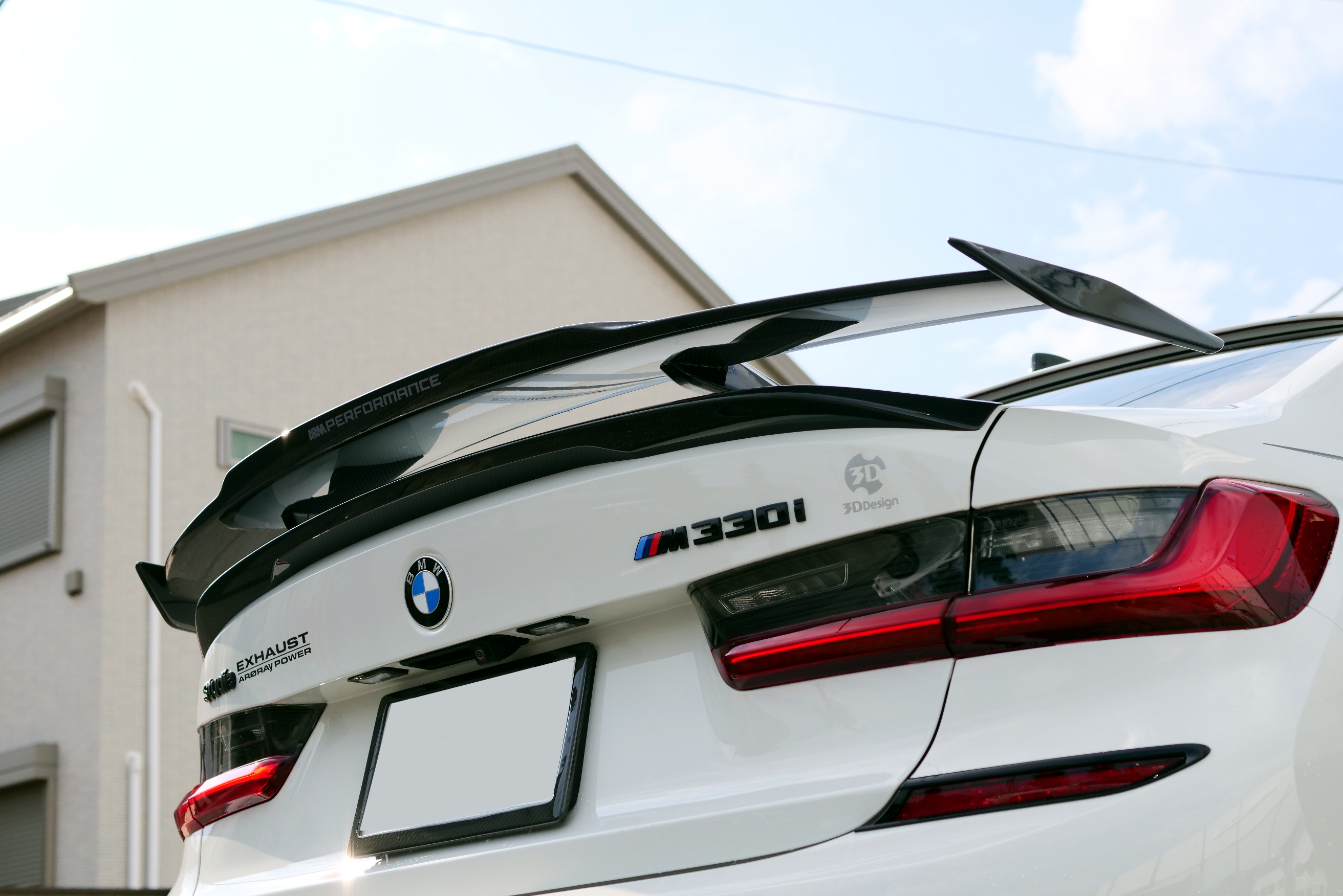 ブランド雑貨総合 BMW Mパフォーマンス カーボンリアウイング 未使用 3シリーズG20