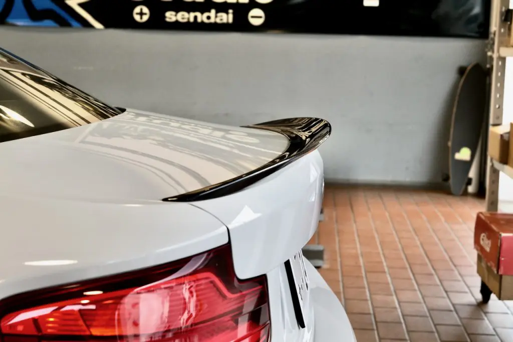  F87 パフォーマンス リヤスポイラー　M2 BMW謹製のF87/M2用トランクスポイラーがとにかく良いっ!! というか良