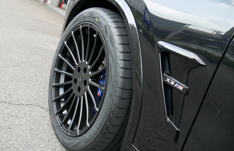 HAMANN（ハーマン）ホイールを装着の激シブなBMW X3M（F97）を画像多め  