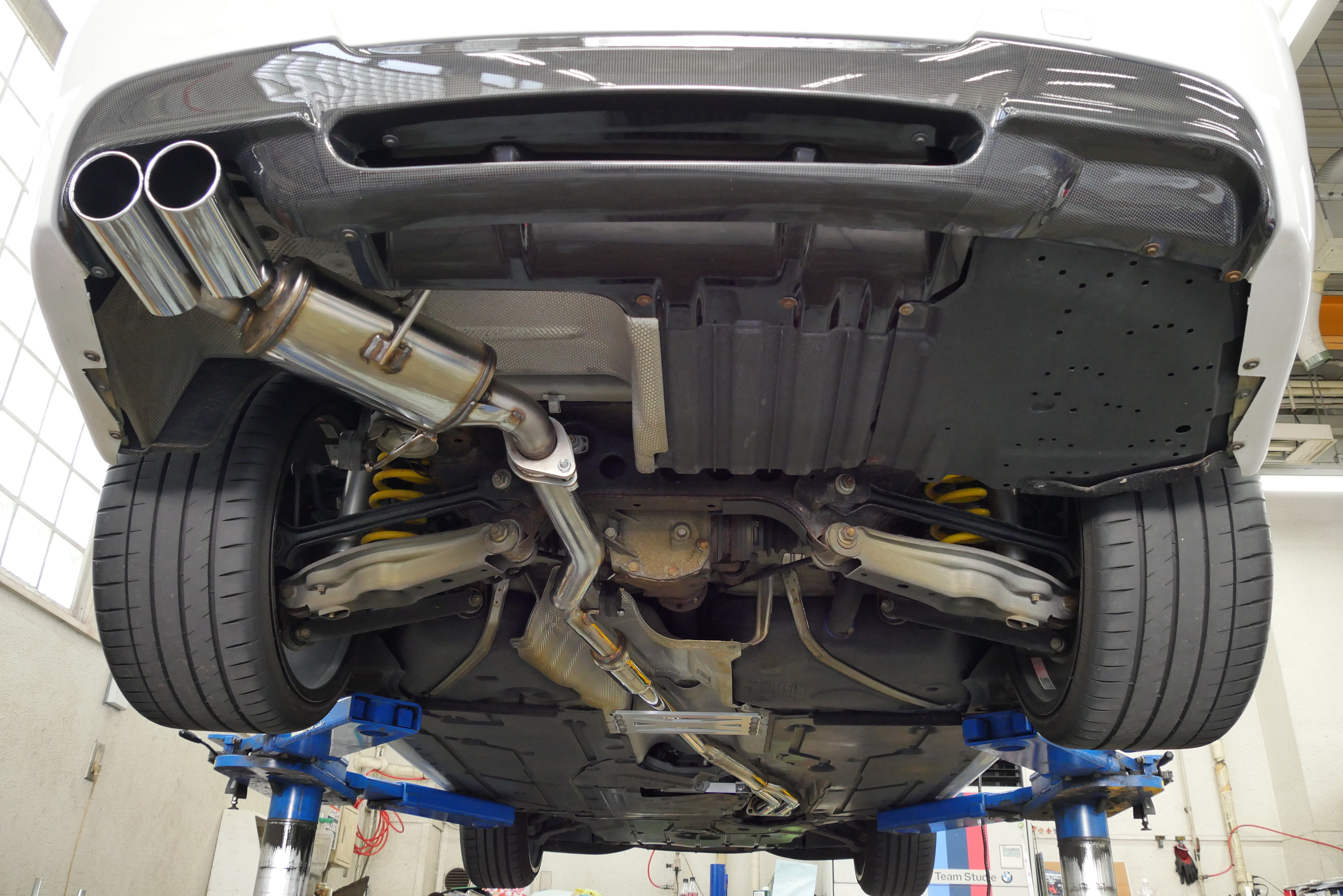 BMW E90 マフラー FOX フォックス オールステンレスマフラー（リアマフラー） BMW E90