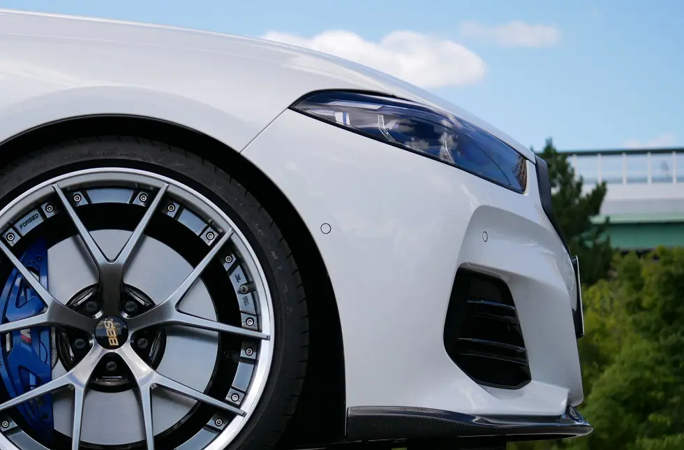 BMW E92LCIヘッドライト左右 プロテクションフィルム施工 BMWのドレスアップ、ヘッドライトプロテクションのダイヤモンド