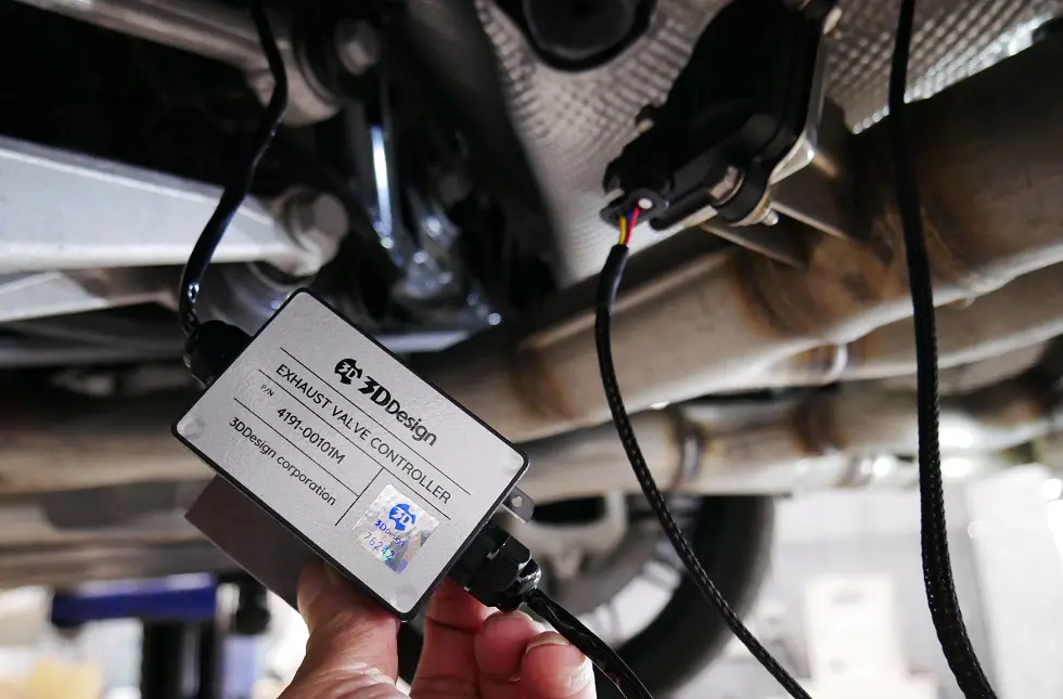 BMWマフラーバルブを100％オープン出来る！3DDesign エキゾースト