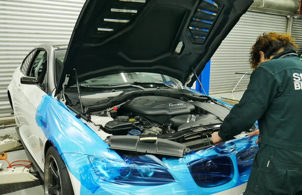 BMW E92M3のエンジン（＆TM）マウントも定期交換おすすめです