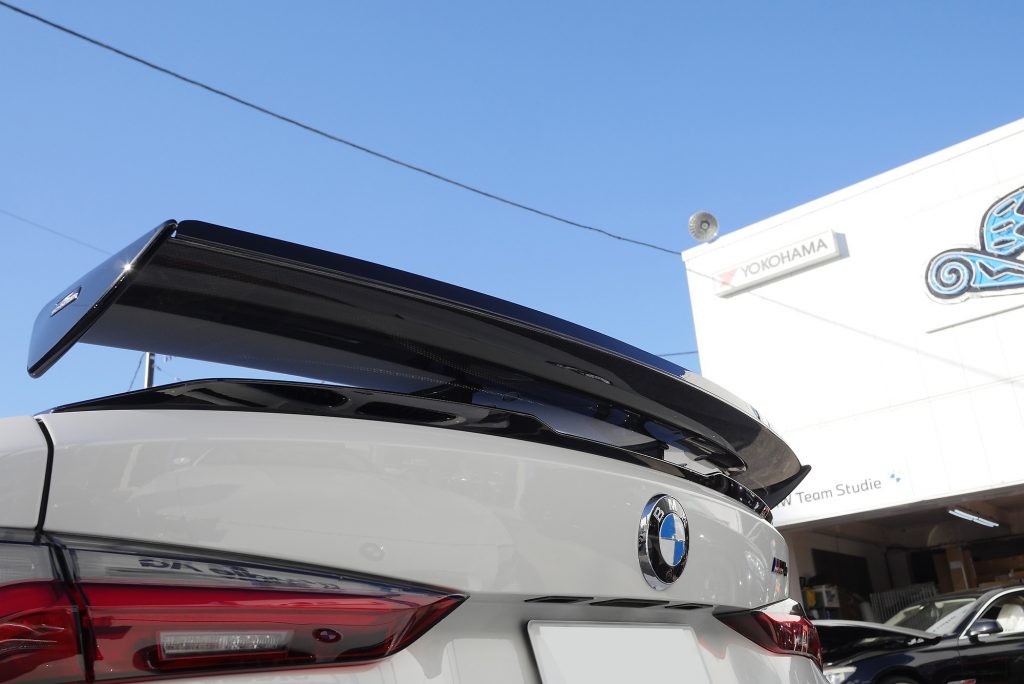 スワンネックウイングAC SCHNITZER最新ウイングBMW NEW M4に!やっぱりカッコ良さヤバメ