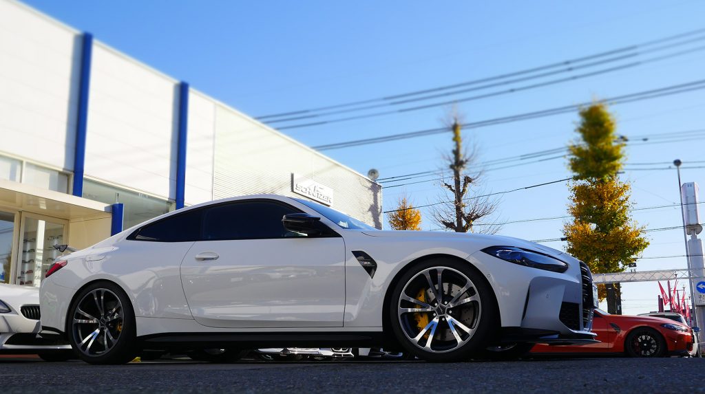 スワンネックウイングAC SCHNITZER最新ウイングBMW NEW M4に!やっぱりカッコ良さヤバメ
